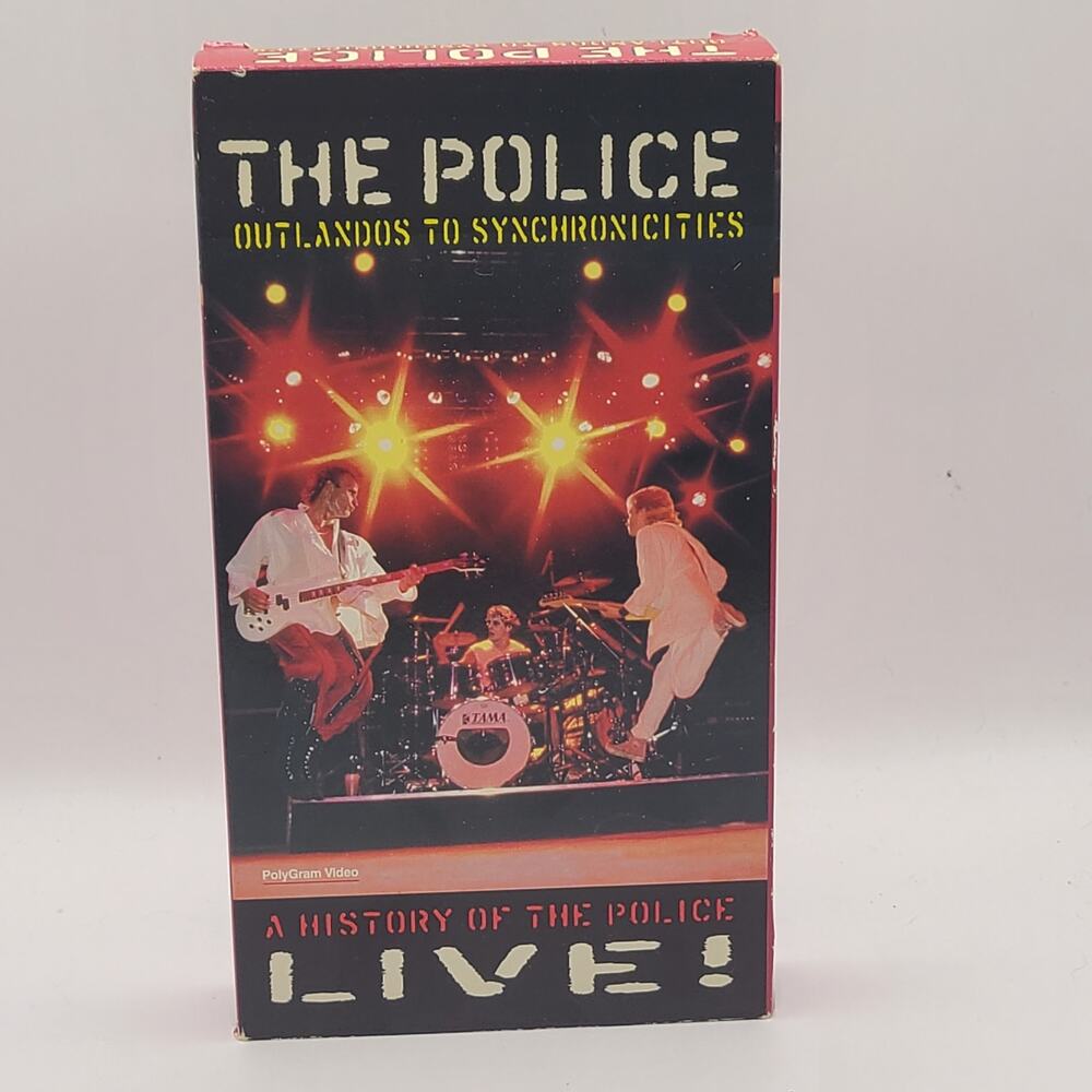 Police, The - Outlandos to Synchronicities (VHS, 1995)
